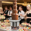 Chocolate Fountain 3.2L for Chocolate Cheese Hot Sauce Party Wedding 65cm Tall
