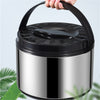Stainless Steel Hot Cold Food Insulated Casserole Hot Pot Set of 3 (2.5L,5L,8L)