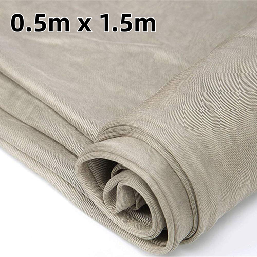 1X1.5M Signal Blocking Material RFID EMF Shielding Silver Fabric Faraday Cage AU