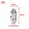 High Pressure Jetter Drain Nozzle 30/40 L/min Sewer Jetter Rotating Nozzle