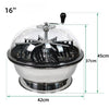 Automatic Bud Leaf Bowl Trimmer 16/24' Electric Twisted Spin Cut Stainless Steel