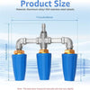 Pressure Washer Turbo Nozzle Head 4000PSI High Cleaner 1/4BSP Easy Connection