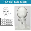 BMC F5A Full Face Mask CPAP Mask for Sleep Apnea Nasal Mask+ Adjustable Headgera