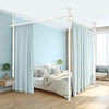 Adjustable Privacy Screen Room Divider Partition Divider Screen For Salon Spa AU
