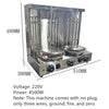 3/4.5 KW Electric Shawarma Doner Machine Kebab Grill BBQ Gyros Rotisserie AU