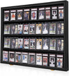 Lockable Trading Card Collector Graded Sports Card Display Frame UV Protection