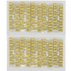 50/100 pcs Shipping Container Bolt Seals High Security Numbered Tags Bolt Seals