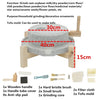 Stone Mill Grinder Grinding Wet/Dry For Soybean Milk Corn Flour Bean Powder AU