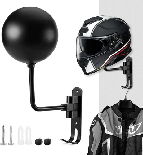 Motorcycle Helmet Holder Hats Rack Clothes Rack Coat Rack  Tactical Gear Stand