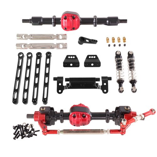 Front&Rear Portal Axle for 1/12 MN MN82 LC79 MN78 Model Remote Control Cars AU