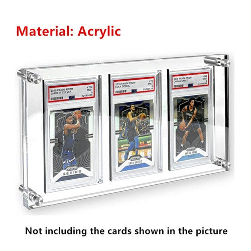 3/9/10 Card Display Frame PSA Trading Card Frame For Pokemon/NBA/Sports Cards