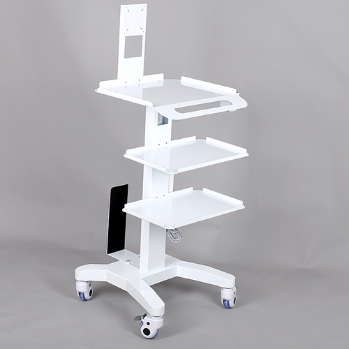 Medical Trolley Stand Dental Oral Scanner Mobile Cart Clinic Laptop Holder AU