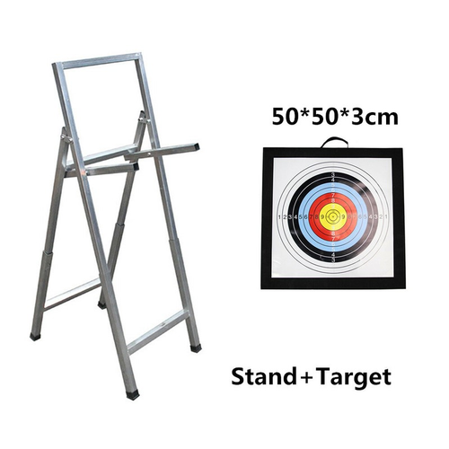 Adjustable Folding Steel Target Stand EVA Target Archery Pro Accessories AU