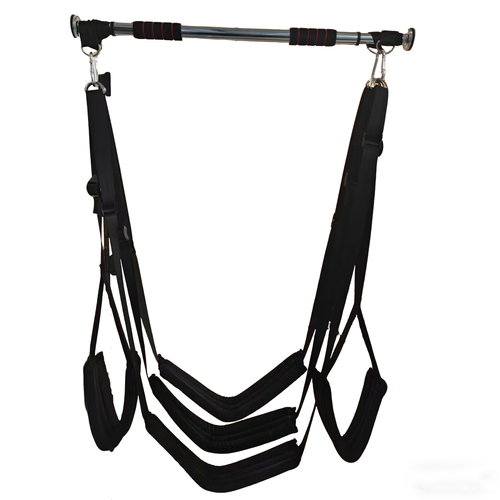1.8m Couple Sex Swing Hammock Sex Swing Stand BDSM Bondage Frame w/Sling AU