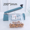 200/300/400mm Impulse Heat Sealer Plastic Bag Sealing Machine Metal Bag Sealer