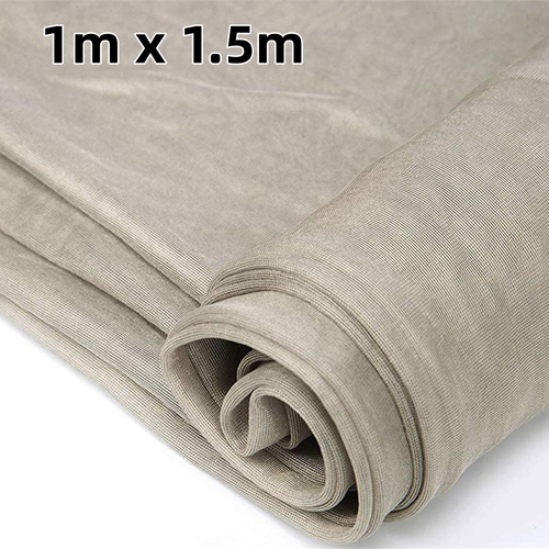 1X1.5M Signal Blocking Material RFID EMF Shielding Silver Fabric Faraday Cage AU