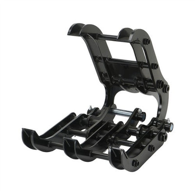 Excavator Attachment Soil Sieving Bucket Metal Wide Backhoe Rake for Mini Digger