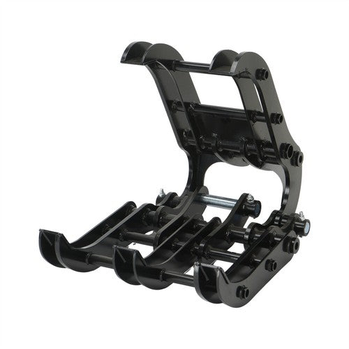 Excavator Attachment Soil Sieving Bucket Metal Wide Backhoe Rake for Mini Digger