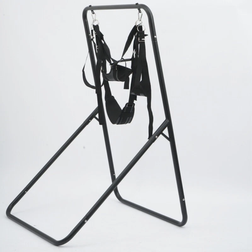 1.8m Couple Sex Swing Hammock Sex Swing Stand BDSM Bondage Frame w/Sling AU