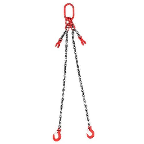 2/4 Leg Chain Sling for Lifting with Hooks Heavy Duty 3 Ton  Lift Chains Rigging