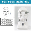 FM2 Full Face CPAP Mask for CPAP/APAP Machine Use Mask with Adjustable Headgear