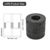 L075/L095 1/2" to 1" Flexible L-Jaw Coupling Coupler Set HT250 Cast Iron