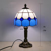 Retro Baroque LED Table Lamps Stained Glass Desk Lights Bedroom Reading Decor