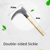 Steel Scythe Sickle Mowing Cutting Trees Gardening Tools (Included Handle)