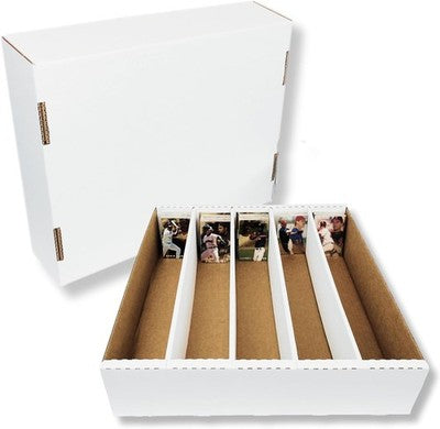 LPG Cardboard 3200ct Trading Card Storage Box with Lid for Tcg Mtg Sports Cards