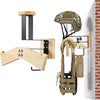 Helmet Holder Motorcycle Gear Rack Wall Mount Gloves Holder Gear Clothes Hanger