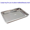 Salon Tray Adjustable Height Salon Rolling Tray for Tatto Medical Dental Tray