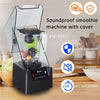 2L Commercial Blender Mixer W/ Cover Quiet Juicer Smoothie Mixer Food Processor