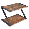 2 Tier Desktop Printer Rack Shelf Office Room Metal Racks Printer Holder