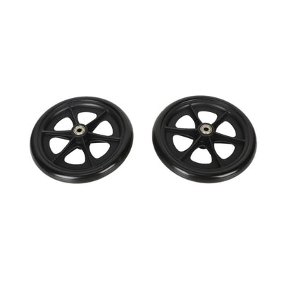 2× Replacement Parts 8'' Front Rear Wheel for Wheelchair Rollator Walker AU