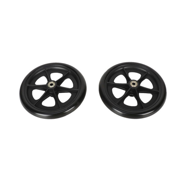 2× Replacement Parts 8'' Front Rear Wheel for Wheelchair Rollator Walker AU