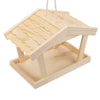 Hanging Wooden Bird House Feeder Outdoor Nest for Wild Birds Garden Decoration