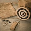 Wooden Dart & Axe Throwing Game Set Outdoor Party Target Toys for Family Kids AU