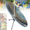 Portable Concentrating Solar Cooker Outdoor Camping Solar Oven Stove Picnic BBQ