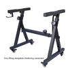 Piano Keyboard Stand Adjustable Folding Set Z Style Keyboard Stand with Wheels