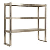 3Tier Commercial Kitchen Overshelf bench Top Stainless Steel for Prep&Work Table