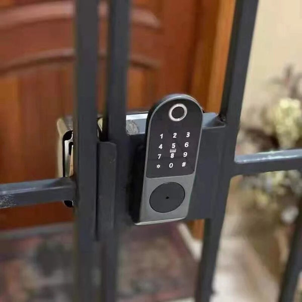 Double Side Fingerprint Lock Bluetooth Smart Door Lock Keyless Entry Lock AU