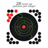 50Pk 8" INCH 20cm REACTIVE SPLATTER SHOOTING AIR RIFLE TARGET SELF ADHESIVE