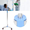 2 Hook Adjustable IV Pole Portable Drip Bag Stand for Clinic Household Care