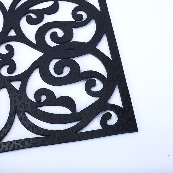 5/10Pcs Outdoor Rubber Stair Tread Step Mats Non Slip Floor Entryway Home Office
