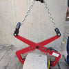 Stone Lifting Clamp w/Non-Slip Rubber Marble Clamp Heavy Duty Stone Lifter 350KG