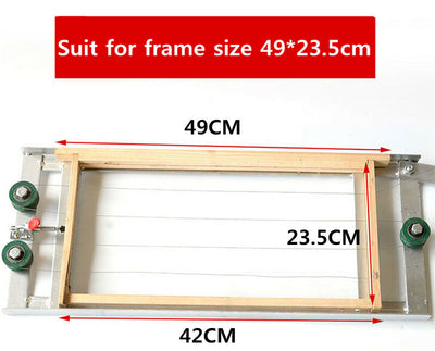 Frame Wiring Board Jig Beehive Wire Tensioner Crimper Langstroth Dadant 49cm
