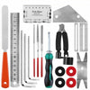 Luthier Guitar Care Kit Repair Maintenance Tool Full Set Guitar Tool Plier 20Pcs