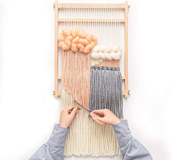 Tapestry Making Wooden Weaving Loom Weaving Knitting Tools Beginner Gifts Kits