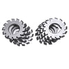 8Pcs Gear Milling Cutters with 20° Pressure Angle for Metric Module M1-M8 Gears