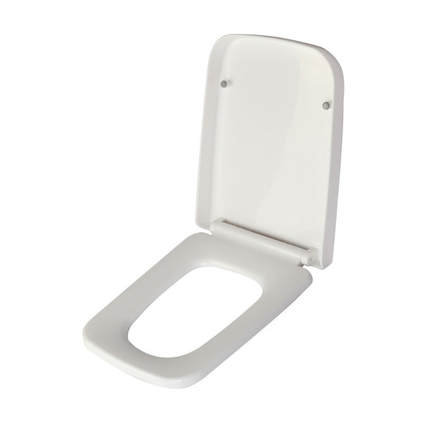 Heavy Duty Square Toilet Seat Soft Close Quick Release Easy Cleaning Bathroom AU